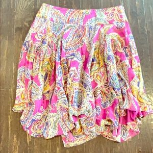 Women’s Ralph Lauren paisley skirt
